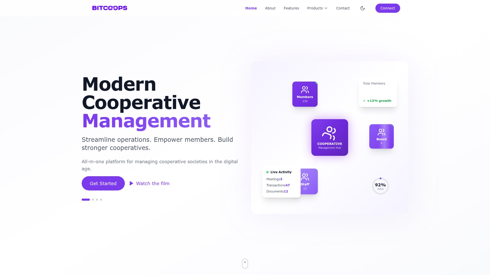 Bitcoops screenshot